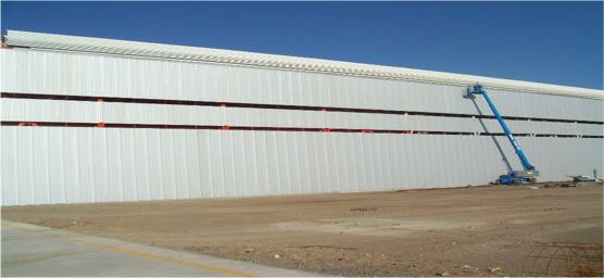 Nave industrial terminada